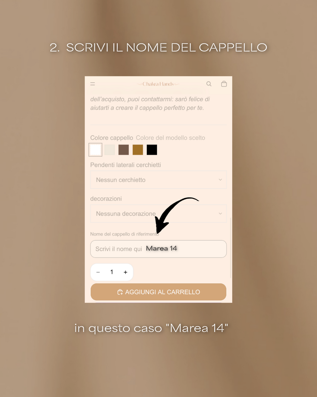 Cappello personalizzato