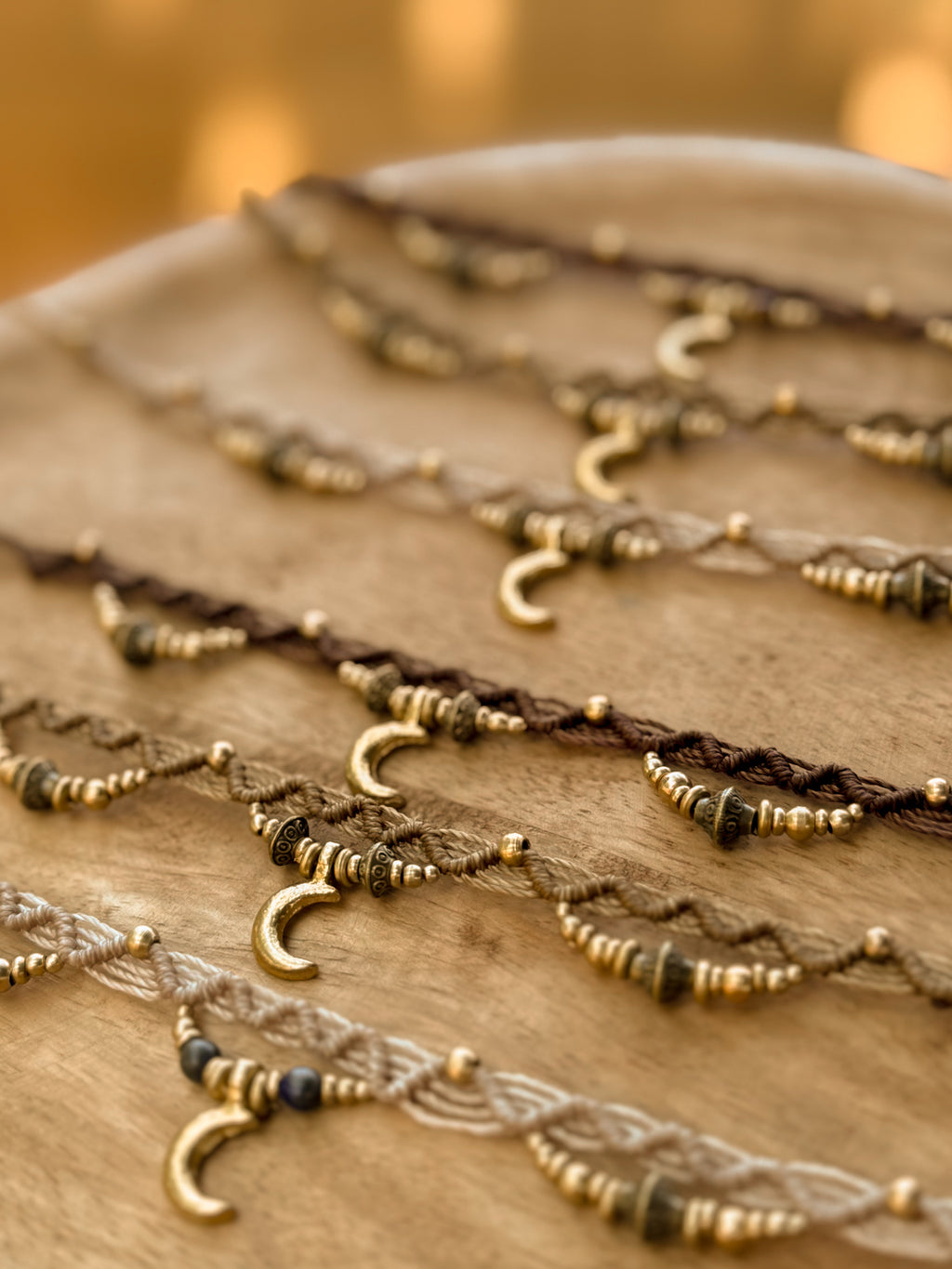 • Set Collana Ululare alla luna + Treccina Lunita •